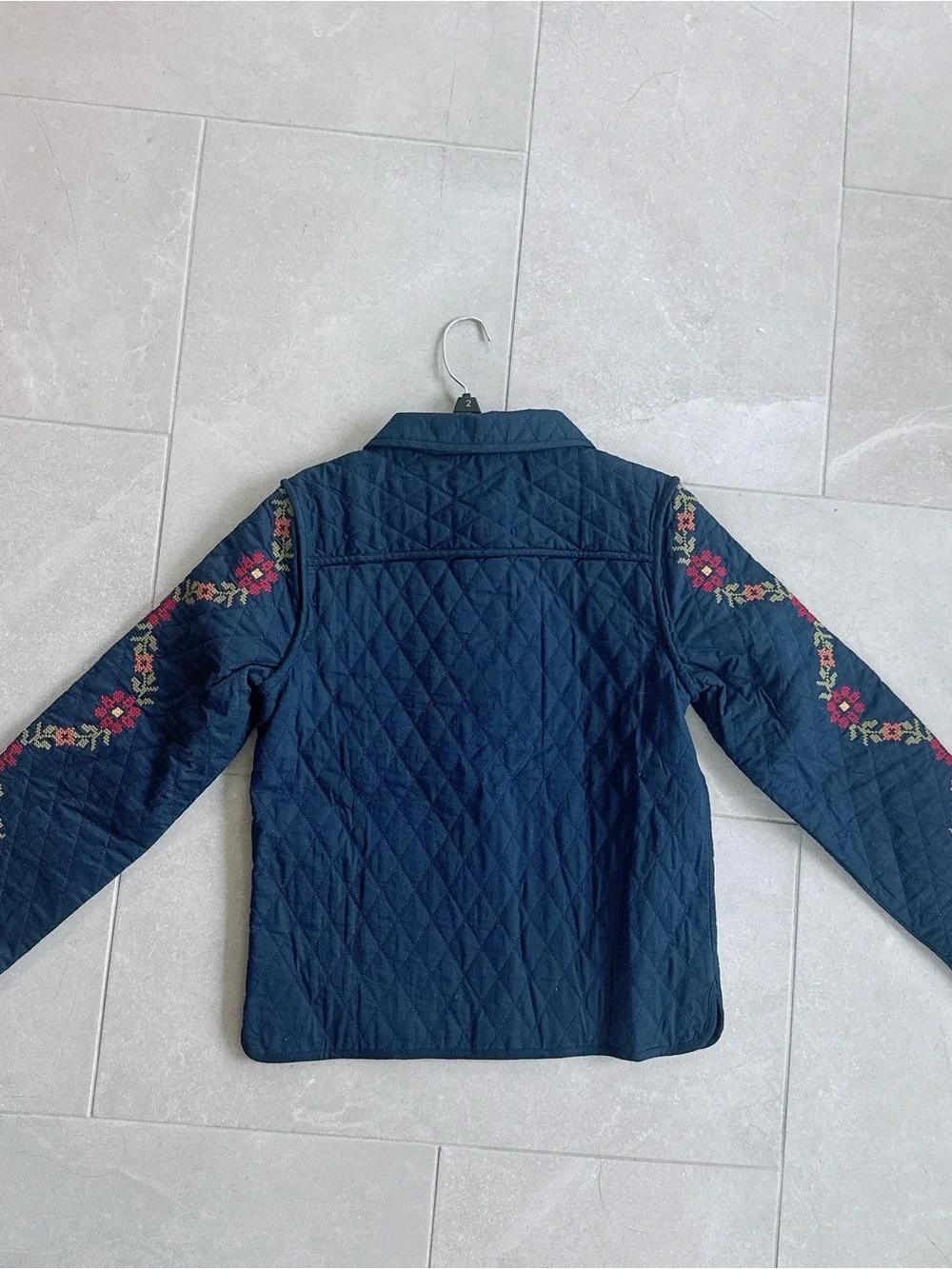 NWT Sezane X Lucia Vergara Abella Jacket embroidered